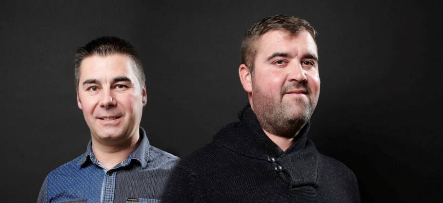 Landry et Sam Colonge LANCIE, Artisan-winemaker of Terroirs Originels