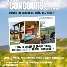 JEU CONCOURS DU 20 AU 27 NOV. 2026