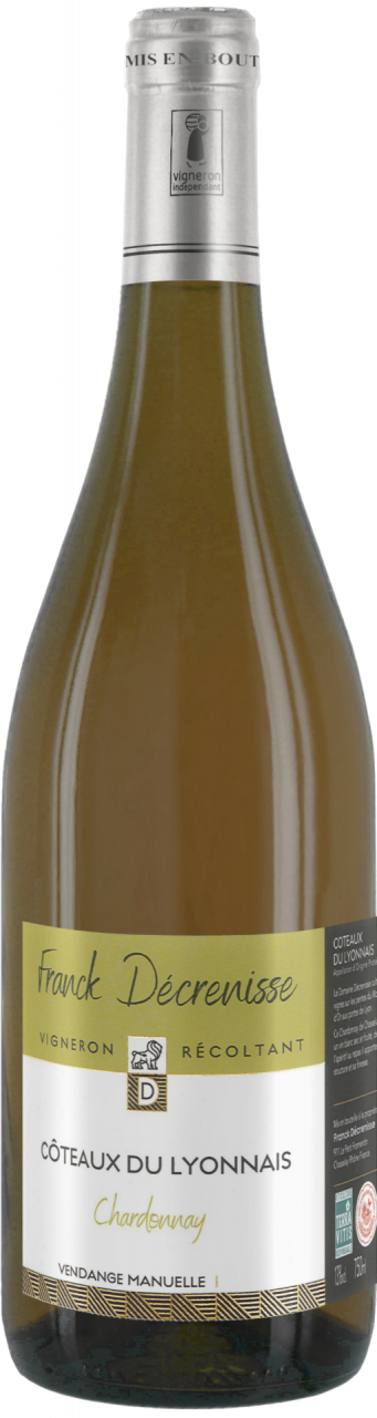 Coteaux du Lyonnais - Chardonnay - Franck Decrenisse