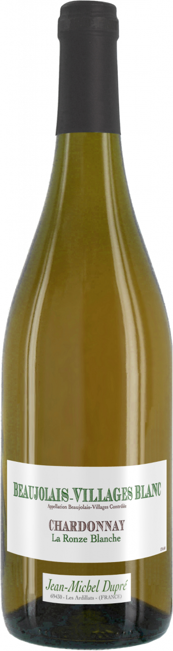 White Beaujolais-Villages  - La Ronze Blanche - Jean-Michel Dupré