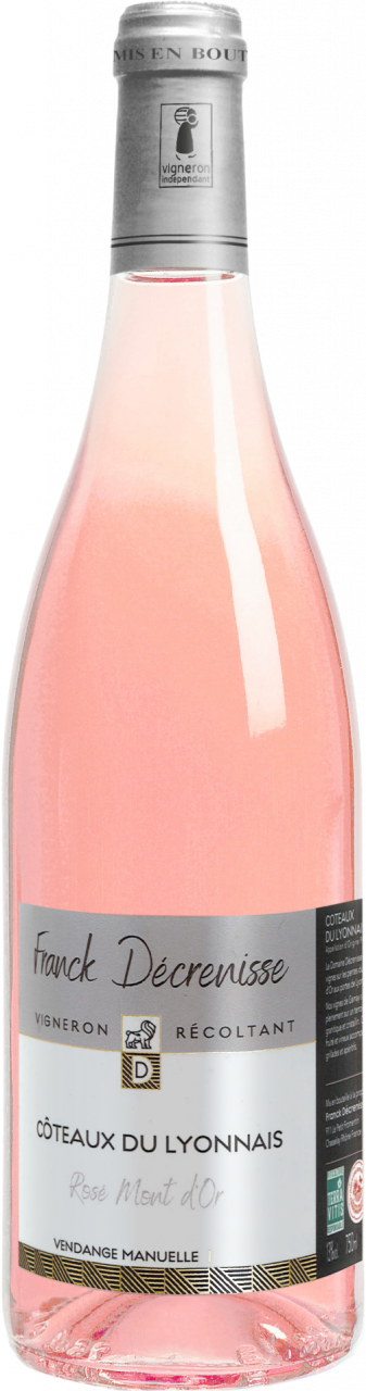 Coteaux du Lyonnais - Rosé Mont d&#039;Or - Franck Decrenisse