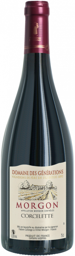 Morgon - Corcelette - Domaine des Générations - Terroirs Originels