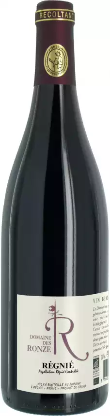 Régnié Bio - Domaine des Ronze - Terroirs Originels